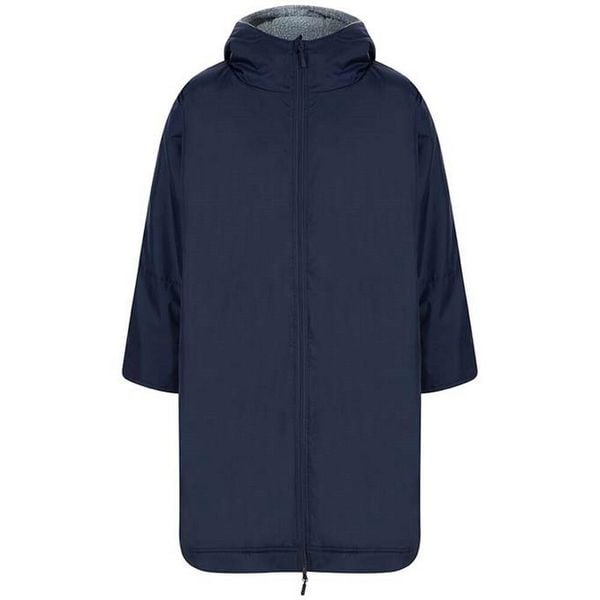 Szlafrok Unisex Dla Dorosłych Na Każdą Pogodę. Niebieskie szlafroki męskie FINDEN & HALES, bez wzorów, bez kaptura. Za 529.99 zł.