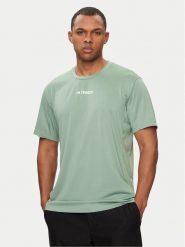 Adidas Koszulka techniczna Terrex Multi IP4781 Zielony Regular Fit. Zielone t-shirty sportowe męskie ADIDAS, m, bez wzorów, z syntetyku, sportowe, bez ramiączek. Za 179.99 zł.
