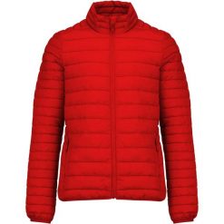 Kurtka puchowa Kariban Légère. Czerwone kurtki męskie KARIBAN, l, bez wzorów, z puchu, bez ramiączek, bez kaptura. W wyprzedaży za 232.00 zł.
