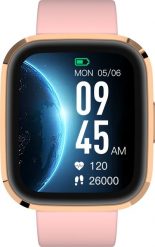 Smartwatch Garett GRC Style Różowy. Czerwone zegarki smartwatch GARETT. Za 171.66 zł.