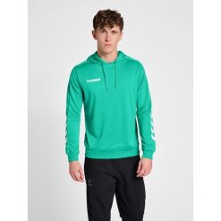 Bluza do piłki ręcznej męska Hummel hml PROMO Poly z kapturem. Zielone bluzy nierozpinane męskie HUMMEL, m, bez wzorów, z kapturem. W wyprzedaży za 153.15 zł.
