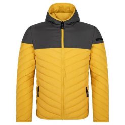 Kurtka męska Loap Jenda żółta. Żółte kurtki męskie LOOP, na zimę, m, bez wzorów, bez kaptura, rowerowe. Za 307.99 zł.