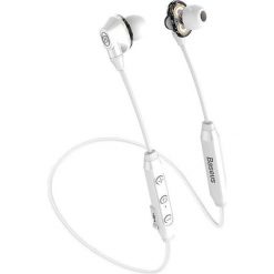 Słuchawki Baseus Baseus Encok S10 bezprzewodowe dokanałowe słuchawki zestaw słuchawkowy Bluetooth z podwójnymi przetwornikami biały (NGS10-02) uniwers. Słuchawki bluetooth marki Baseus. Za 144.02 zł.