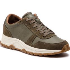 Sneakersy TOMMY HILFIGER - Leather Lighweight Runner FM0FM02010 Olive Night 010. Buty sportowe na co dzień męskie Tommy Hilfiger. W wyprzedaży za 479.00 zł.