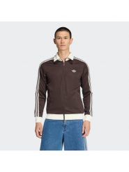 Adidas Bluza adicolor Classic KE1665 Brązowy Slim Fit. Brązowe bluzy rozpinane męskie ADIDAS, m, bez wzorów, z bawełny, bez ramiączek, bez kaptura. Za 329.99 zł.