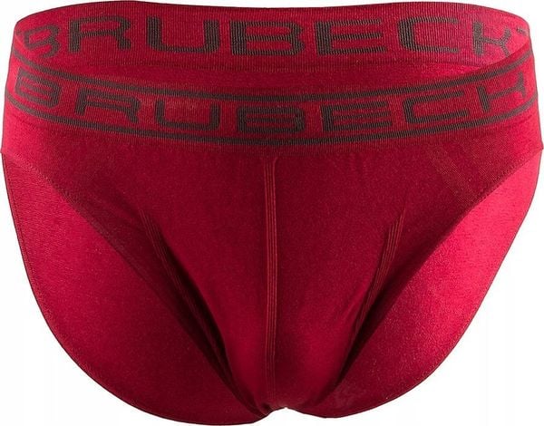 Brubeck BE00290A Slipy męskie COMFORT COTTON ciemnoczerwony XXL. Czerwone slipki męskie Brubeck, m, bez wzorów. Za 57.98 zł.