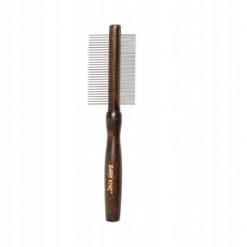 Ekskluzywny grzebie� dwustronny,dla zwierz�t,r�czka drewno bukowe,metalowe z�by, 29/78 pin�w, wym.5,4x18,9cm. Golarki męskie Honeywell. Za 44.71 zł.