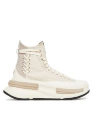 Converse Sneakersy Run Star Legacy Cx Platform Crafted Laces A10654C Beżowy. Brązowe buty sportowe na co dzień męskie Converse, m, bez wzorów, z materiału, retro, bez ramiączek, bez kaptura. Za 459.99 zł.