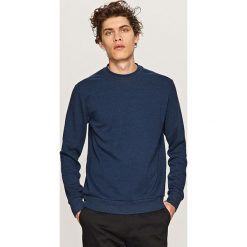 Gładka bluza - Granatowy. Bluzy nierozpinane męskie marki Reserved. Za 59.99 zł.