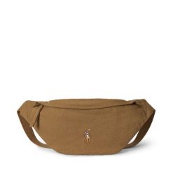 Saszetka nerka Polo Ralph Lauren. Brązowe saszetki męskie Polo Ralph Lauren, bez wzorów, małe. Za 339.99 zł.