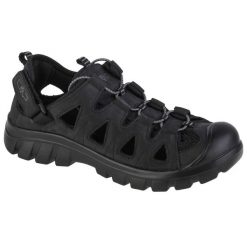 Sandały męskie, CMP Avior 2.0. Czarne buty zimowe męskie CMP, bez wzorów, z gumy, sportowe, bez obcasa, bez zapięcia. W wyprzedaży za 299.55 zł.