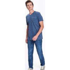 T-SHIRT MĘSKI W SEREK Z NADRUKIEM. T-shirty męskie TOP SECRET. W wyprzedaży za 29.99 zł.