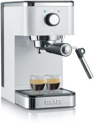 Graef ES 401, Espresso machine, 1.25 L, Ground coffee, 1400 W, Grey. Brązowe ekspresy ciśnieniowe Graef. Za 943.21 zł.