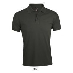 Polo Sol's Prime. Szare koszulki polo męskie SOL'S, m, bez wzorów, z bawełny, bez kołnierzyka, bez ramiączek. Za 135.00 zł.