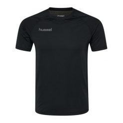 Koszulka termoaktywna dla dorosłych Hummel First Performance Jersey S/S. Czarne bielizna termoaktywna męska HUMMEL, s, bez wzorów, z jersey, bez ramiączek, na fitness i siłownię. Za 70.00 zł.