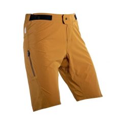 Spodenki rowerowe (+spodenki kolarskie z pampersem w zestawie) LEATT Shorts MTB. Brązowe szorty sportowe męskie LEATT, bez wzorów, sportowe. Za 345.53 zł.