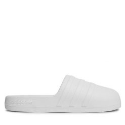 Klapki adidas. Białe klapki i japonki męskie ADIDAS, bez wzorów. Za 209.99 zł.