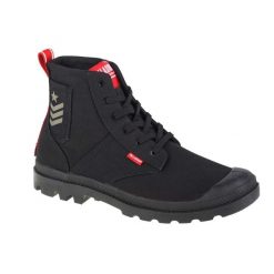 Buty sportowe Sneakersy unisex, Palladium Pampa Hi Army. Czarne buty sportowe na co dzień męskie Palladium, m, bez wzorów, z gumy, sportowe, bez ramiączek, bez kaptura, trekkingowe. Za 587.00 zł.