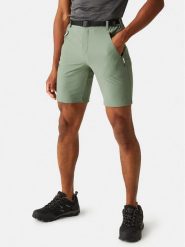 Regatta Szorty sportowe Xert III RMJ233 Zielony Regular Fit. Zielone szorty sportowe męskie Regatta, bez wzorów, z syntetyku, sportowe. Za 429.99 zł.