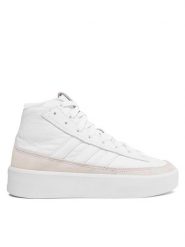 Adidas Sneakersy Znsored Hi IE9417 Biały. Białe buty sportowe na co dzień męskie ADIDAS, m, bez wzorów, ze skóry, bez ramiączek, bez kaptura. Za 309.99 zł.