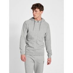 Bluza z kapturem i zamkiem błyskawicznym Hummel Red Heavy. Szare bluzy z kapturem męskie HUMMEL, l, bez wzorów, z kapturem. W wyprzedaży za 216.50 zł.