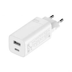 Ładowarka sieciowa Xiaomi 65W GaN Charger (Type-A + Type-C). Białe powerbanki Xiaomi. Za 146.00 zł.