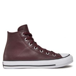 Trampki Converse. Czerwone trampki męskie Converse, bez wzorów, retro, bez zapięcia. Za 249.99 zł.