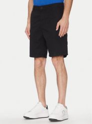 Karl Lagerfeld Jeans Szorty materiałowe A2M10121 Czarny Relaxed Fit. Czarne szorty męskie Karl Lagerfeld Jeans, bez wzorów, z bawełny. Za 239.99 zł.