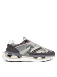 Iceberg Sneakersy Space IU1808 Szary. Szare buty sportowe na co dzień męskie Iceberg, m, bez wzorów, ze skóry, bez ramiączek, bez kaptura. Za 789.99 zł.