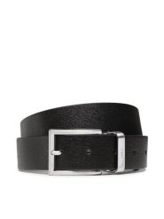 Guess Pasek Męski Not Coordinated BM7542 LEA35 Czarny. Czarne paski męskie Guess, z aplikacjami, ze skóry. Za 229.99 zł.