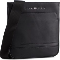 Saszetka TOMMY HILFIGER - Business Leather Mini Crossover AM0AM04433 002. Saszetki męskie marki Tommy Hilfiger. Za 539.00 zł.