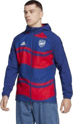 Kurtka męska Adidas Kurtka adidas Arsenal Londyn GR WB HT7156. Kurtki męskie ADIDAS, m, bez wzorów, bez ramiączek, bez kaptura. Za 230.07 zł.