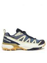 Salomon Trekkingi X Ultra 360 Edge Gore-Tex L47816600 Niebieski. Niebieskie buty trekkingowe męskie Salomon, bez wzorów, z gore-texu, sportowe, bez obcasa, bez zapięcia. Za 589.99 zł.