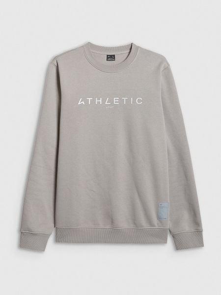 4F Bluza dresowa nierozpinana bez kaptura męska - szara S. Szare bluzy nierozpinane męskie 4f, m, bez wzorów, z dresówki, bez ramiączek, bez kaptura. Za 159.99 zł.