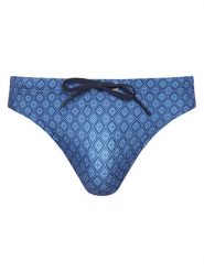 HOM Kąpielówki Hendaye 402933 Niebieski. Niebieskie kąpielówki męskie HOM, m, bez wzorów, z syntetyku. Za 139.99 zł.