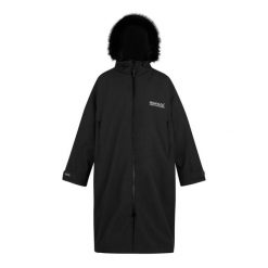 Wodoodporny Szlafrok Unisex Dla Dorosłych. Fioletowe szlafroki męskie Regatta, bez wzorów, bez kaptura. Za 243.99 zł.