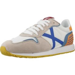 Buty MUNICH MASSANA CLUB 606 Jasnobrązowy. Brązowe buty trekkingowe męskie Munich, bez wzorów, ze skóry, bez zapięcia. Za 490.99 zł.