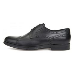 Geox Półbuty Męskie Hilstone 2fit, 40, Czarne. Eleganckie półbuty męskie marki Geox. W wyprzedaży za 349.00 zł.
