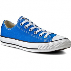 Trampki CONVERSE - CT Ox 147138C Light Sapphi. Niebieskie trampki męskie Converse, z gumy. W wyprzedaży za 179.00 zł.