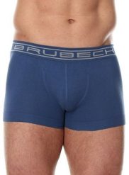 Brubeck Bokserki męskie shortbox Comfort Cotton niebieskie r. XL (BX10050A). Niebieskie bokserki męskie Brubeck, m, bez wzorów. Za 57.11 zł.