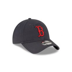 Czapka z daszkiem New Era Boston Red Sox 9TWENTY MLB Core Classic. Szare czapki męskie New Era, bez wzorów, sportowe. Za 177.00 zł.