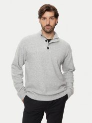 Calvin Klein Sweter K10K113751 Szary Regular Fit. Szare kardigany męskie Calvin Klein, l, bez wzorów, z syntetyku, bez ramiączek. Za 669.99 zł.