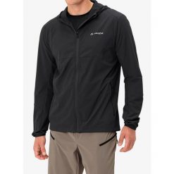 Kurtka softshell męska Vaude Moab Jacket IV. Czarne kurtki softshell męskie Vaude, m, bez wzorów, z softshellu, bez kaptura. Za 385.99 zł.