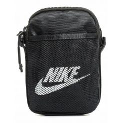 Torba saszetka listonoszka NIKE na ramię. Czarne saszetki męskie Nike, bez wzorów, na ramię. Za 89.00 zł.