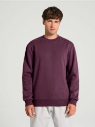 Bluza z długimi rękawami - czerwony. Czerwone bluzy nierozpinane męskie Sinsay, l, bez wzorów, bez ramiączek, bez kaptura. W wyprzedaży za 19.99 zł.