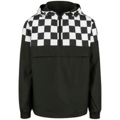 Parka Urban Classic block pull over. Białe parki męskie Urban Classics, na zimę, m, bez wzorów, bez kaptura. Za 206.85 zł.