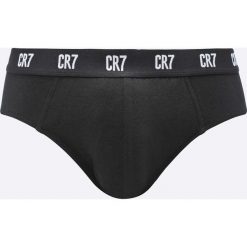CR7 Cristiano Ronaldo - Slipy (3-pack). Czarne slipki męskie CR7 Cristiano Ronaldo, l, bez wzorów, z bawełny. W wyprzedaży za 79.90 zł.