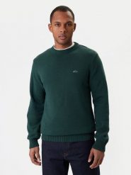 Quiksilver Sweter Salt Water EQYSW03326 Zielony Regular Fit. Zielone kardigany męskie Quiksilver, l, bez wzorów, z syntetyku, bez ramiączek. Za 269.99 zł.