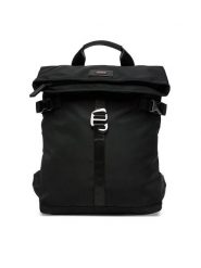 Guess Plecak HMARHN P5333 Czarny. Czarne plecaki męskie Guess, z aplikacjami, z materiału. Za 549.99 zł.