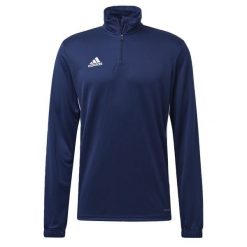 Bluza męska adidas Core 18 Training Top. Białe bluzy nierozpinane męskie ADIDAS, m, bez wzorów, sportowe, bez ramiączek, bez kaptura. Za 59.09 zł.